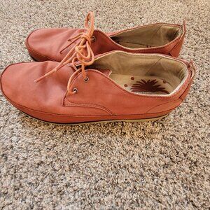 OluKai Men's Honolulu Lace Mesh Tie Up Shoes Size 12